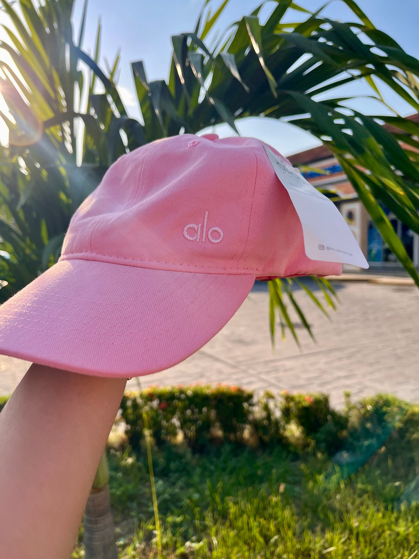 Gorra alo pink