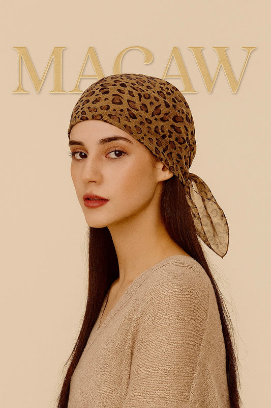 BANDANA LEOPARDÉ