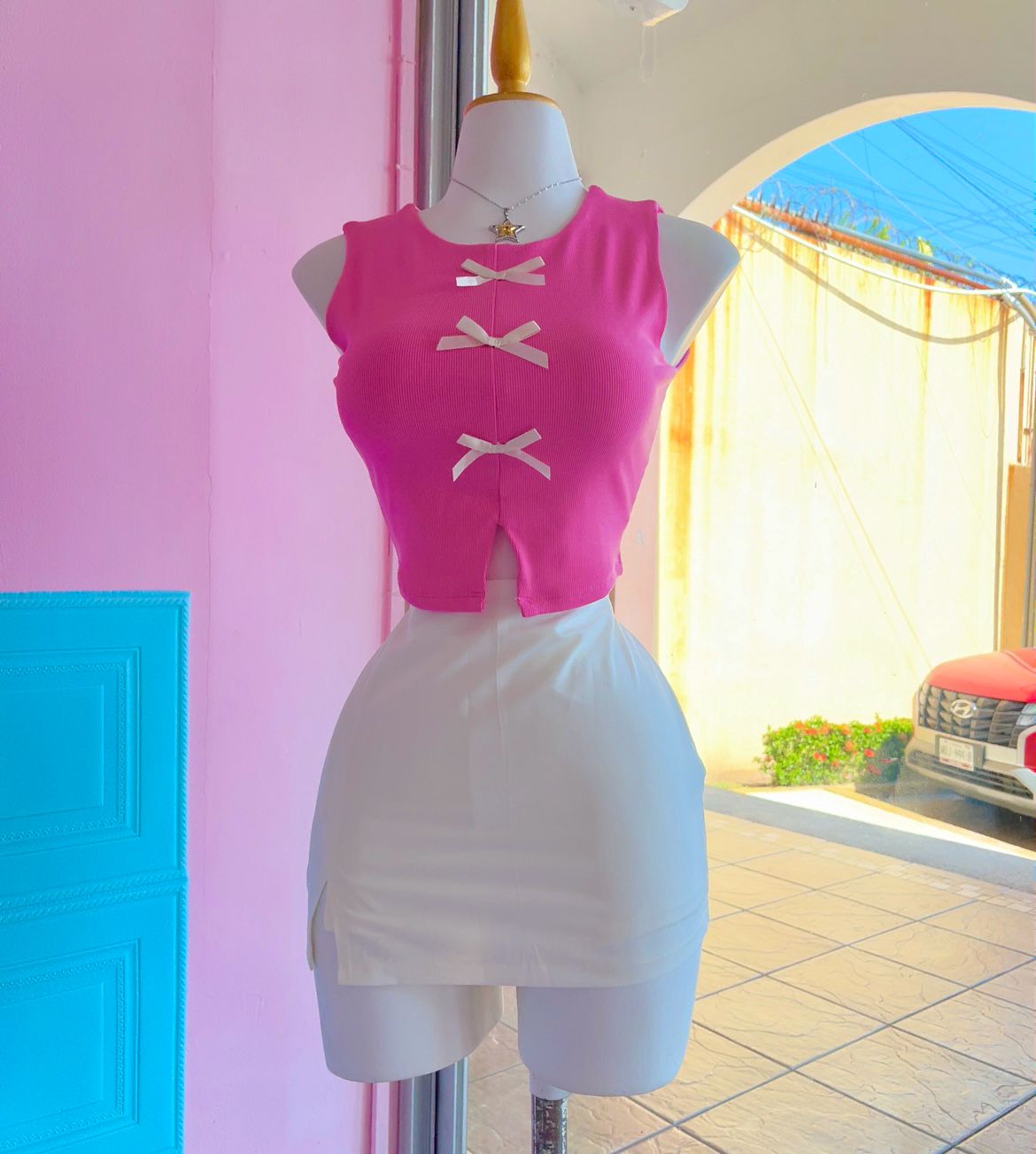 Blusa Moños